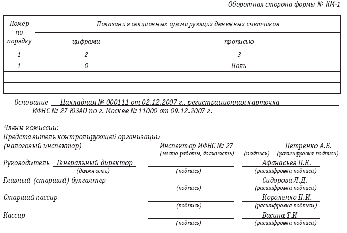 Справка об отсутствии кассового аппарата образец